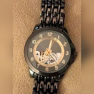 Black and Gold Men's Watch